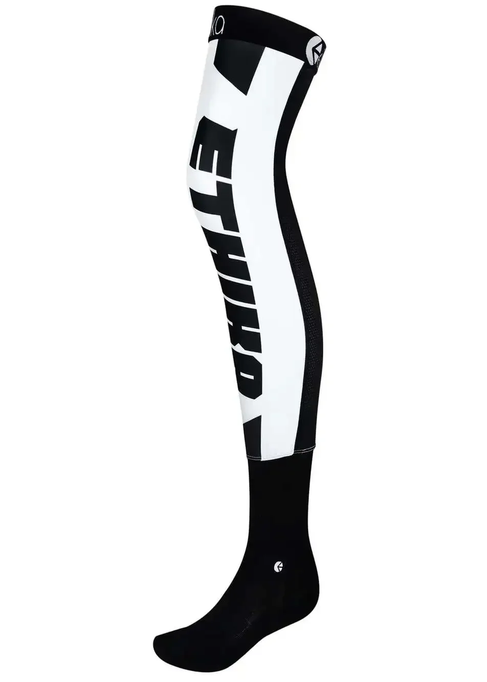 Ethika Mens Moto Sock The Pits Size M White